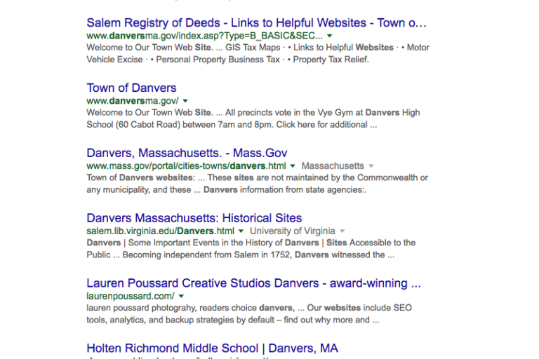 how do YOU rank in a google search