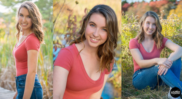 Senior photos danvers poussard studio