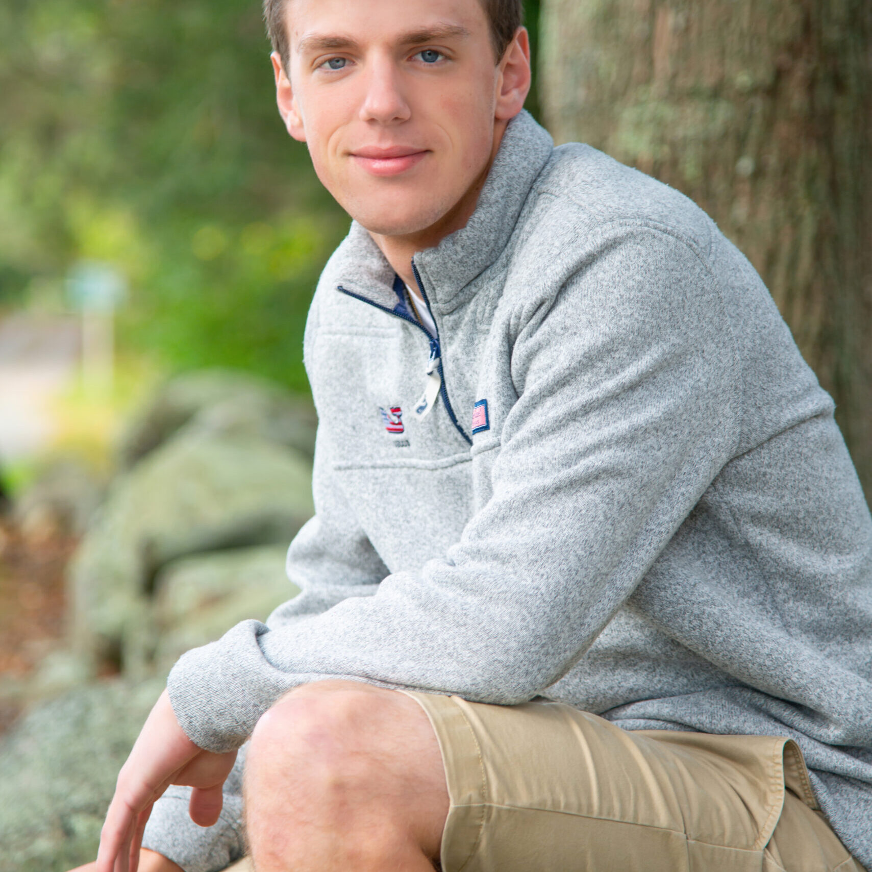 Senior Portraits at Endicott Park Danvers